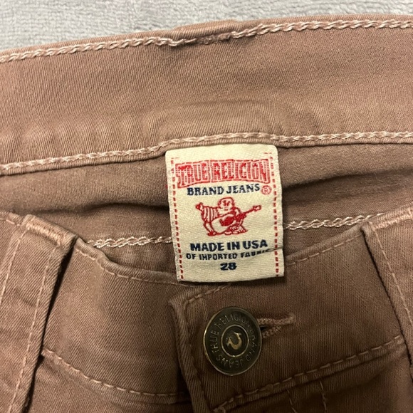 True Religion Brown Skinny Jeans - Picture 3 of 5